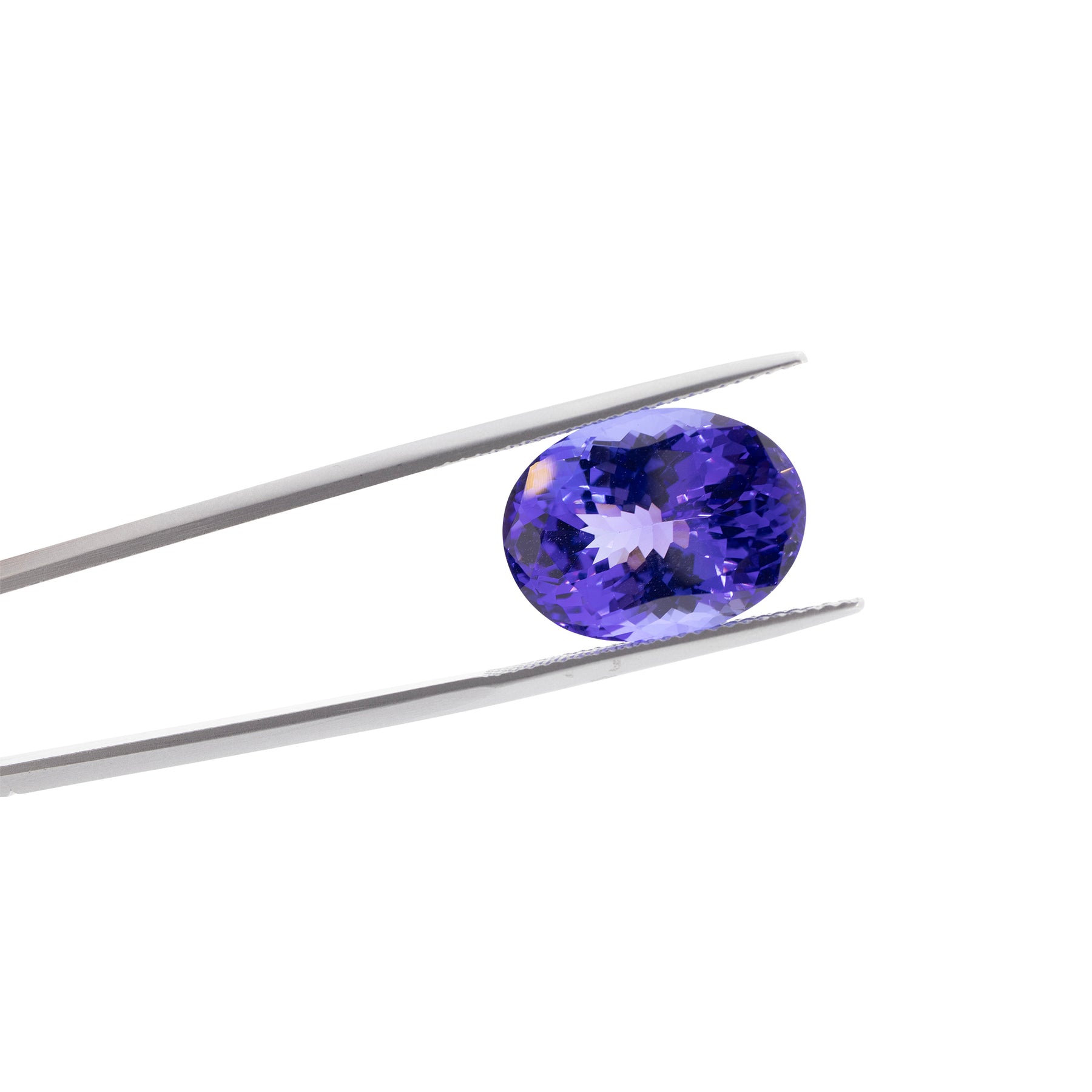12.14ct Oval Natural Tanzanite