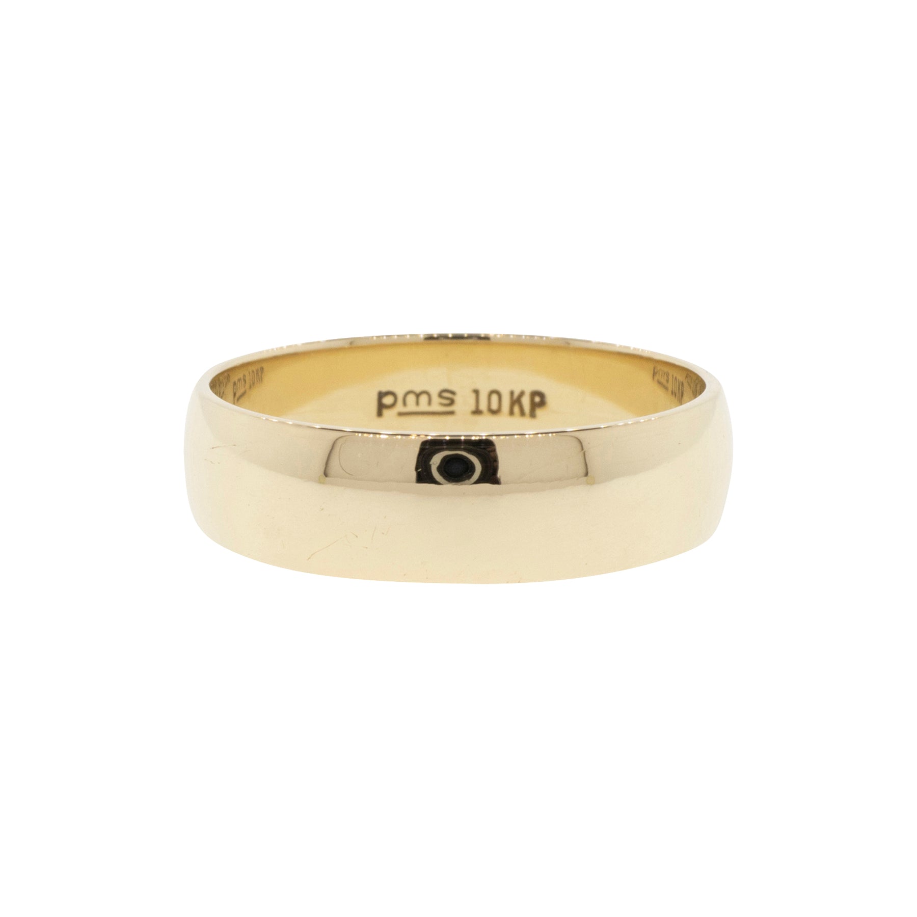 5mm Half Round Vintage Wedding Band