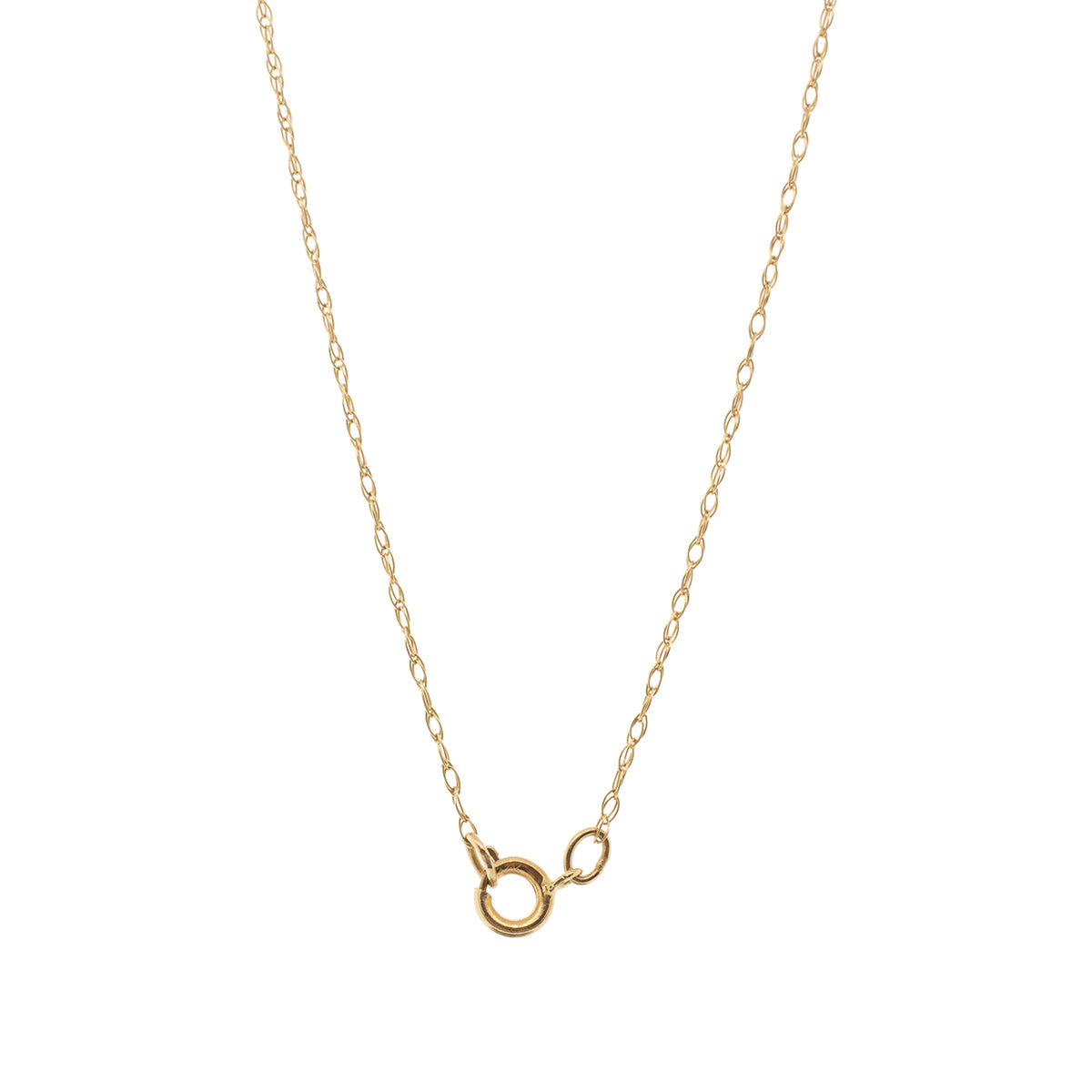 14K Yellow Gold Akoya Pearl & Emerald Pendant With Twisted Rope Chain