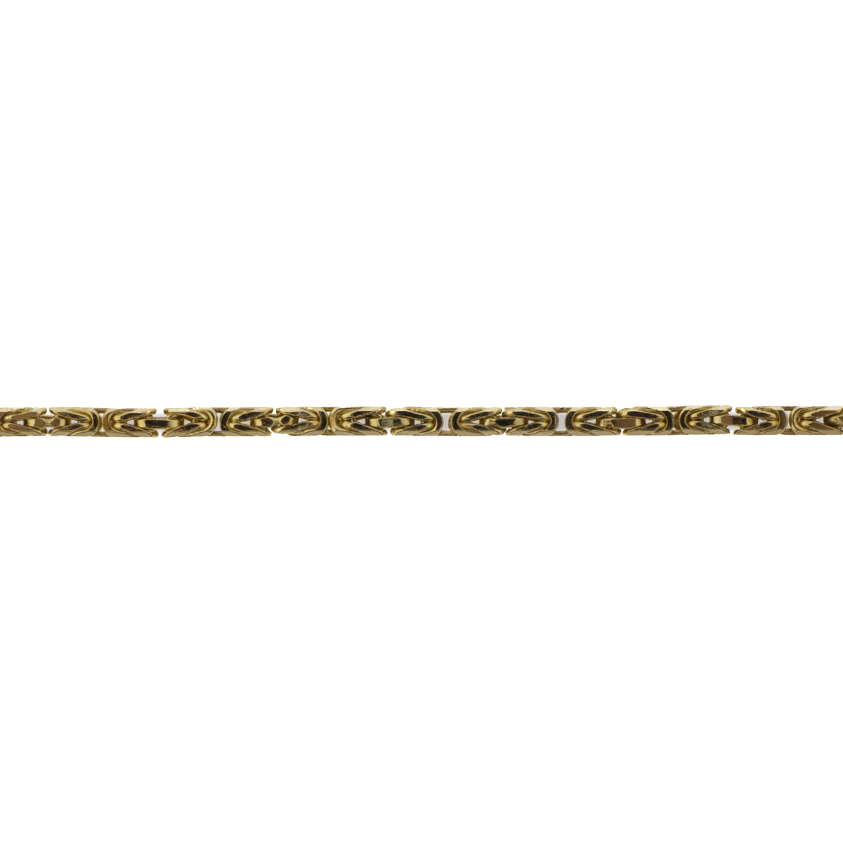 Slim Byzantine Link Bracelet