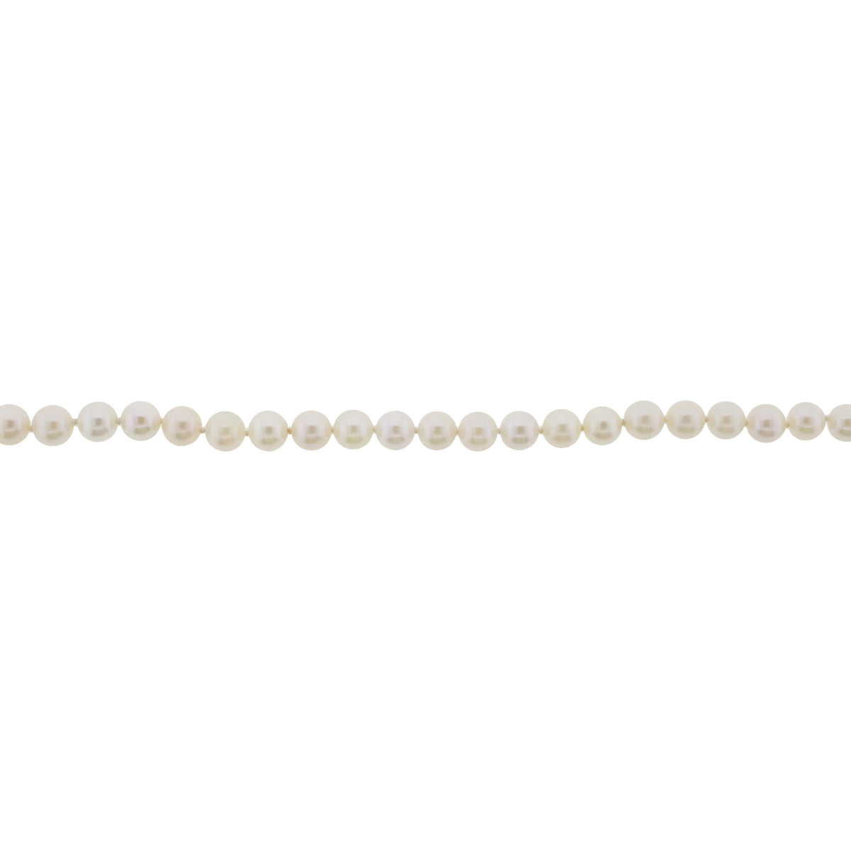 14K Yellow Gold 6mm Akoya Pearl Bracelet