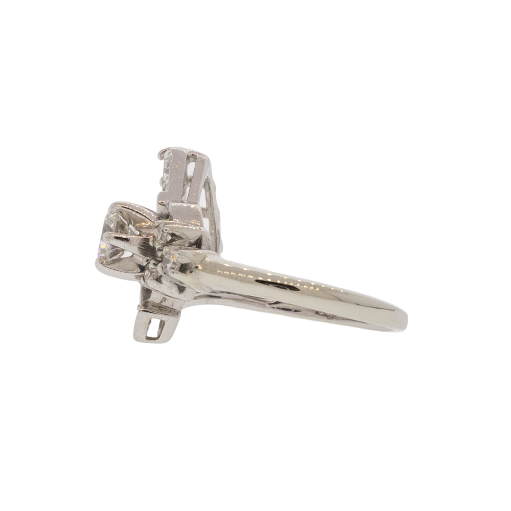Diamond Cluster Fan Ring