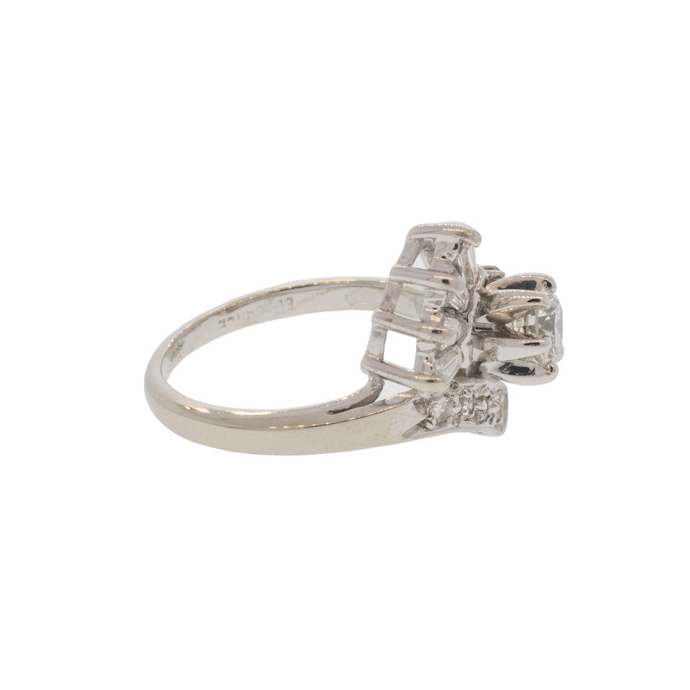 Diamond Cluster Fan Ring