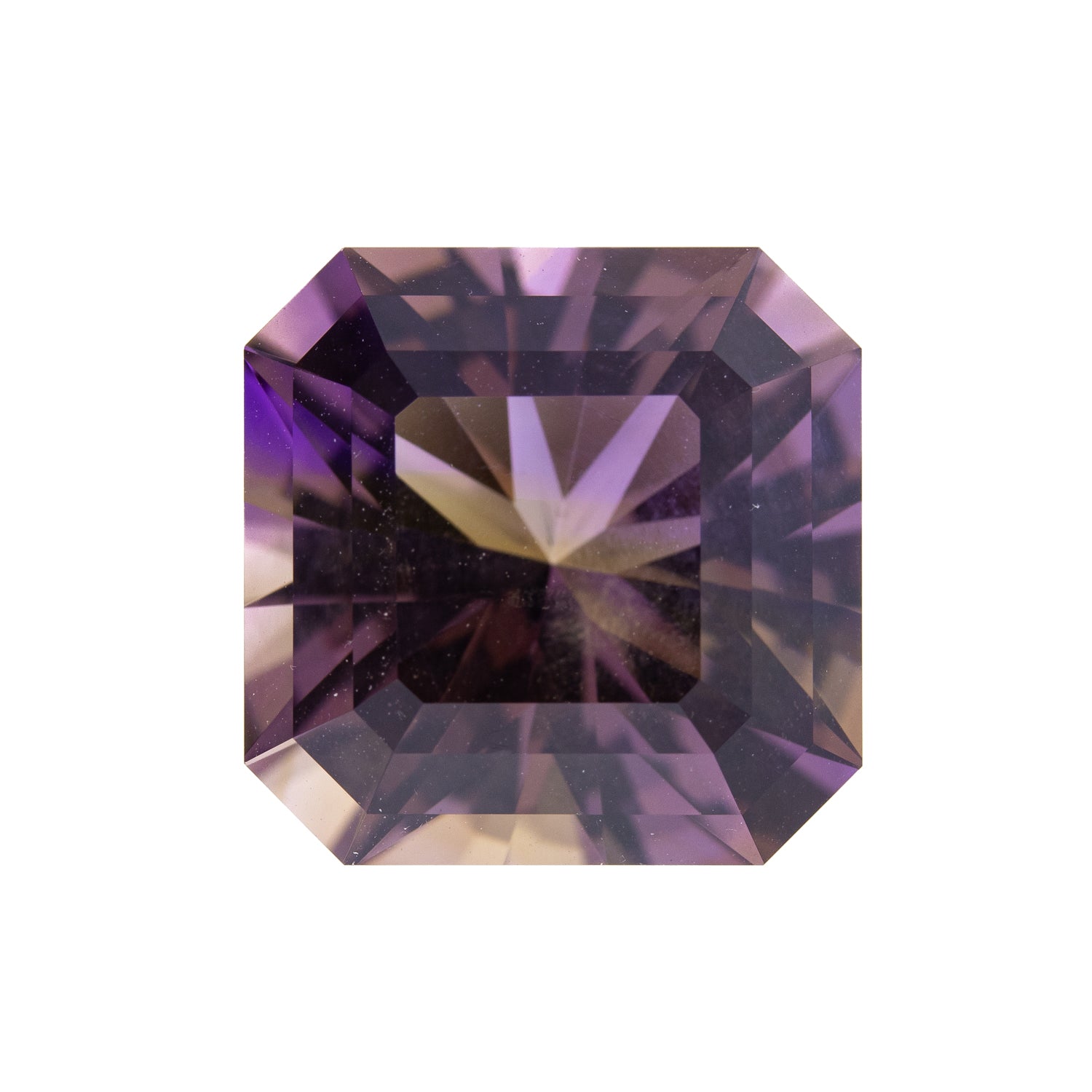 6.98ct Radiant Cut Ametrine - Custom Cut