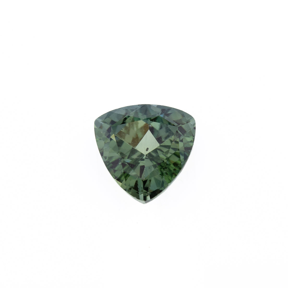 -0.96ct Trillion Cut Natural Teal Sapphire