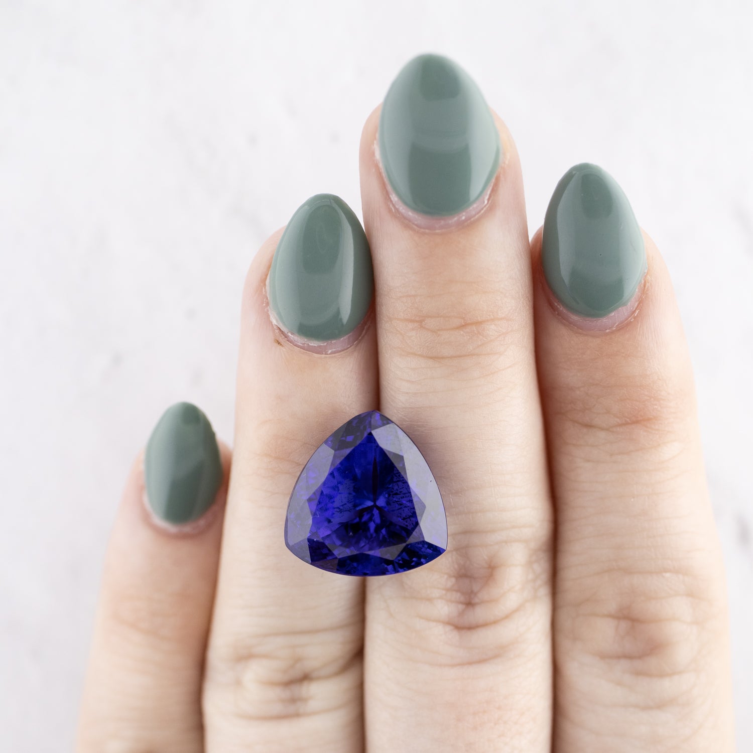 16.35 Trillion Cut Natural Tanzanite