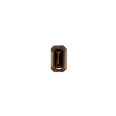 0.36ct Untreated Emerald Cut Redish Brown Sapphire