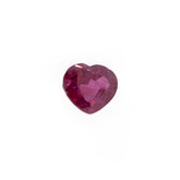 1.09ct Heart Shaped Natural Ruby