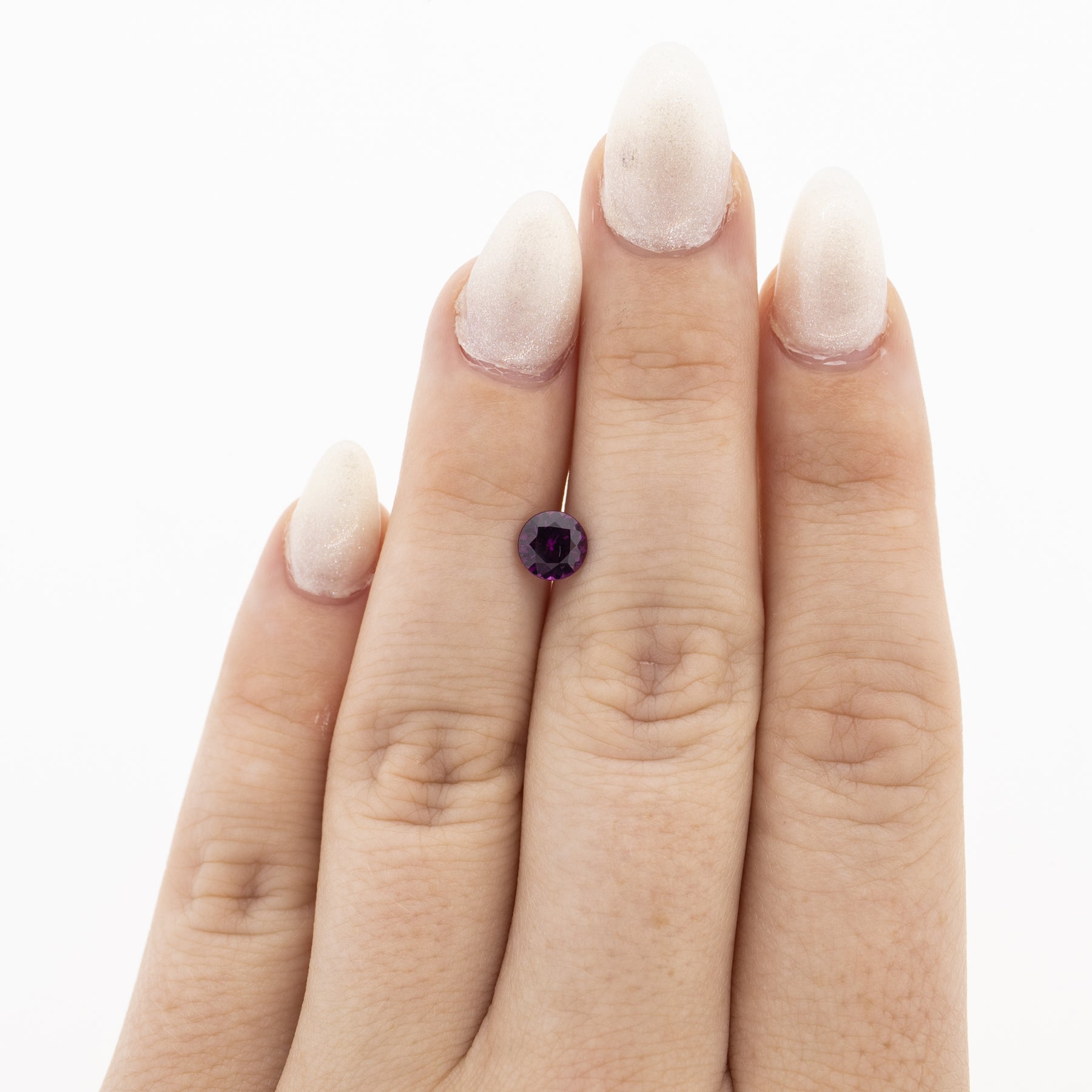 0.98ct Round Cut Color Change Garnet