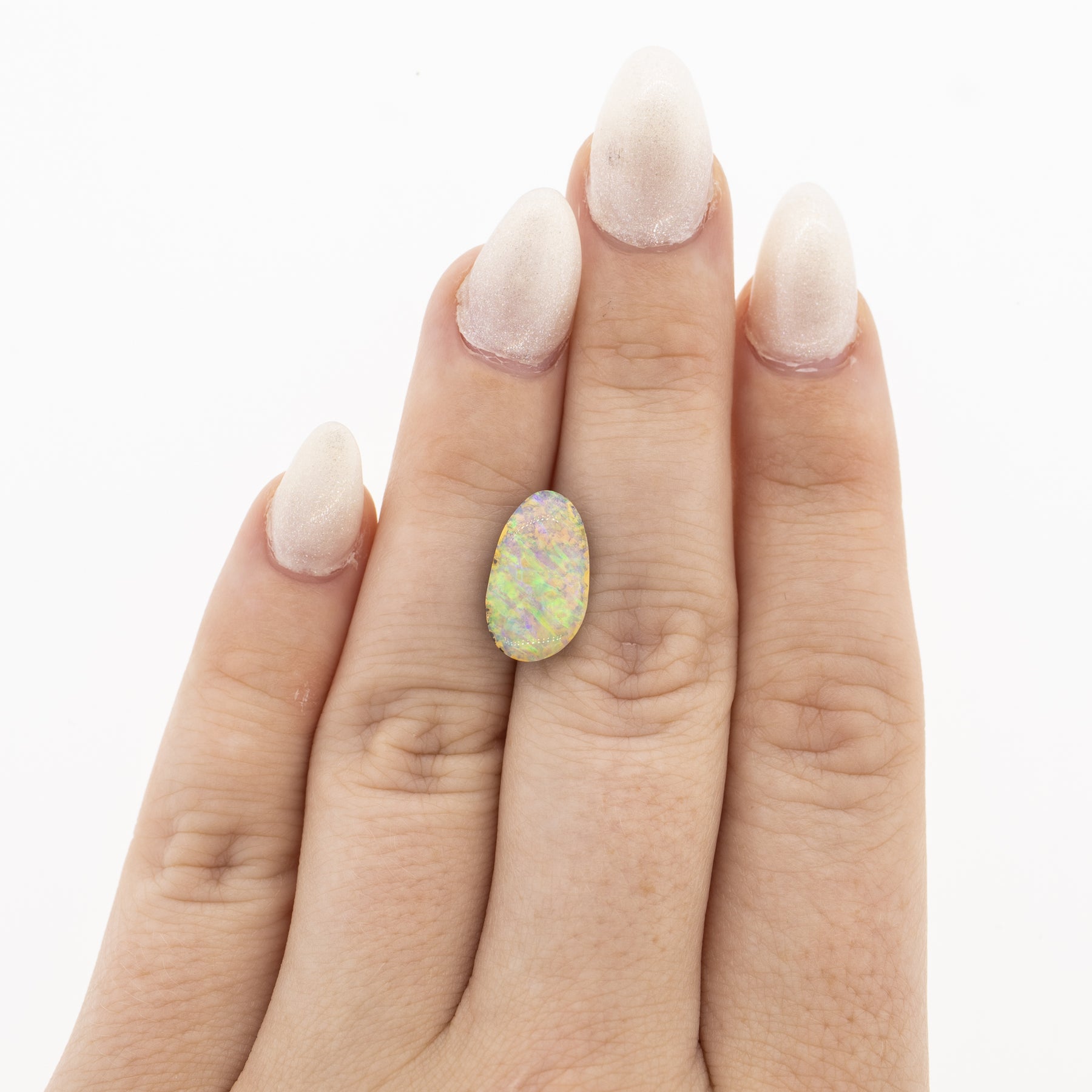 4.44ct White Boulder Opal