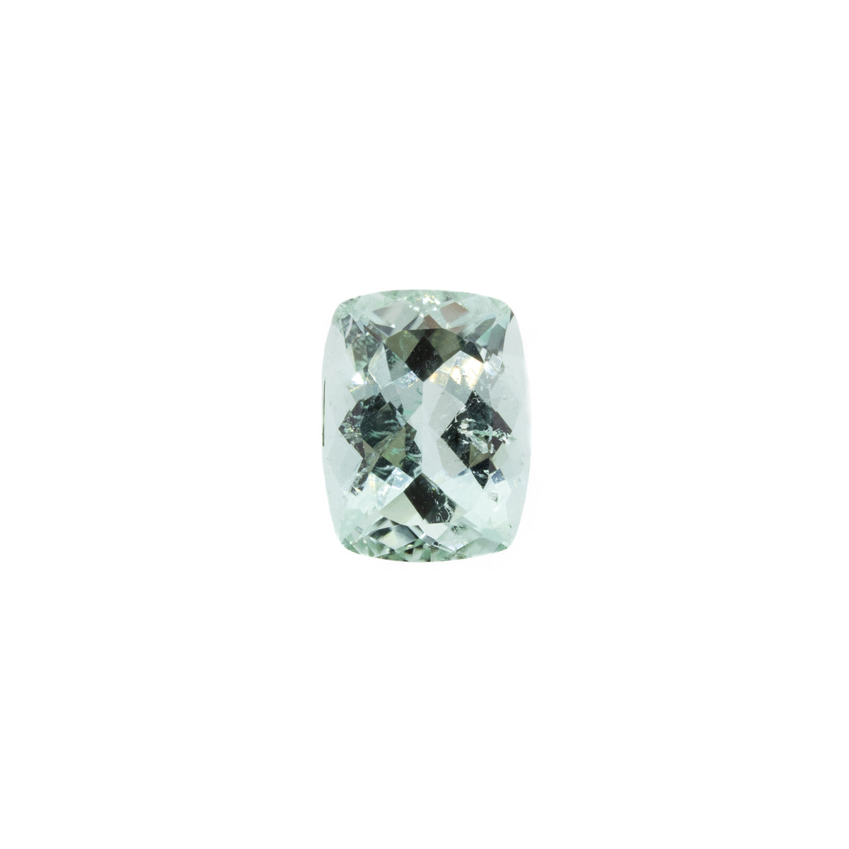 2.36ct Cushion Cut Seafoam Green Tourmaline