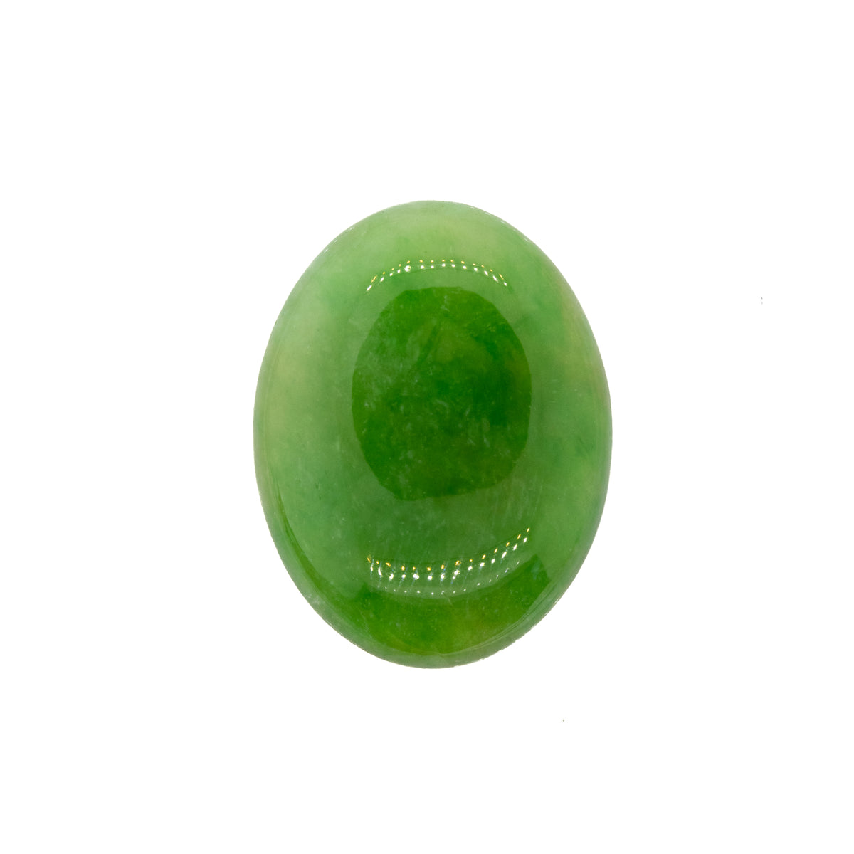 8.0ct Oval Cabochon Cut Jaedite Jade