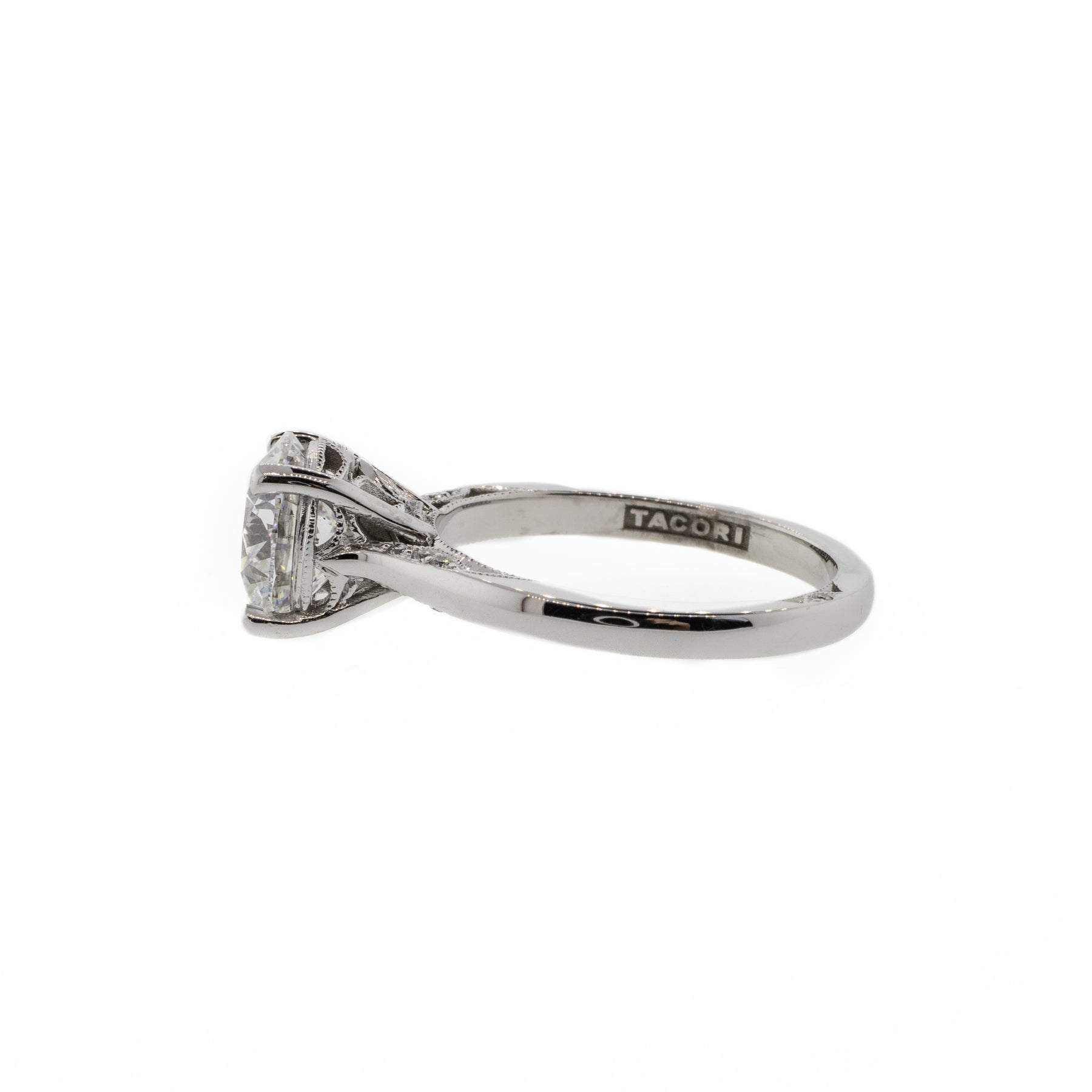 2.00ct Tacori Brilliant Cut Solitaire Diamond Ring