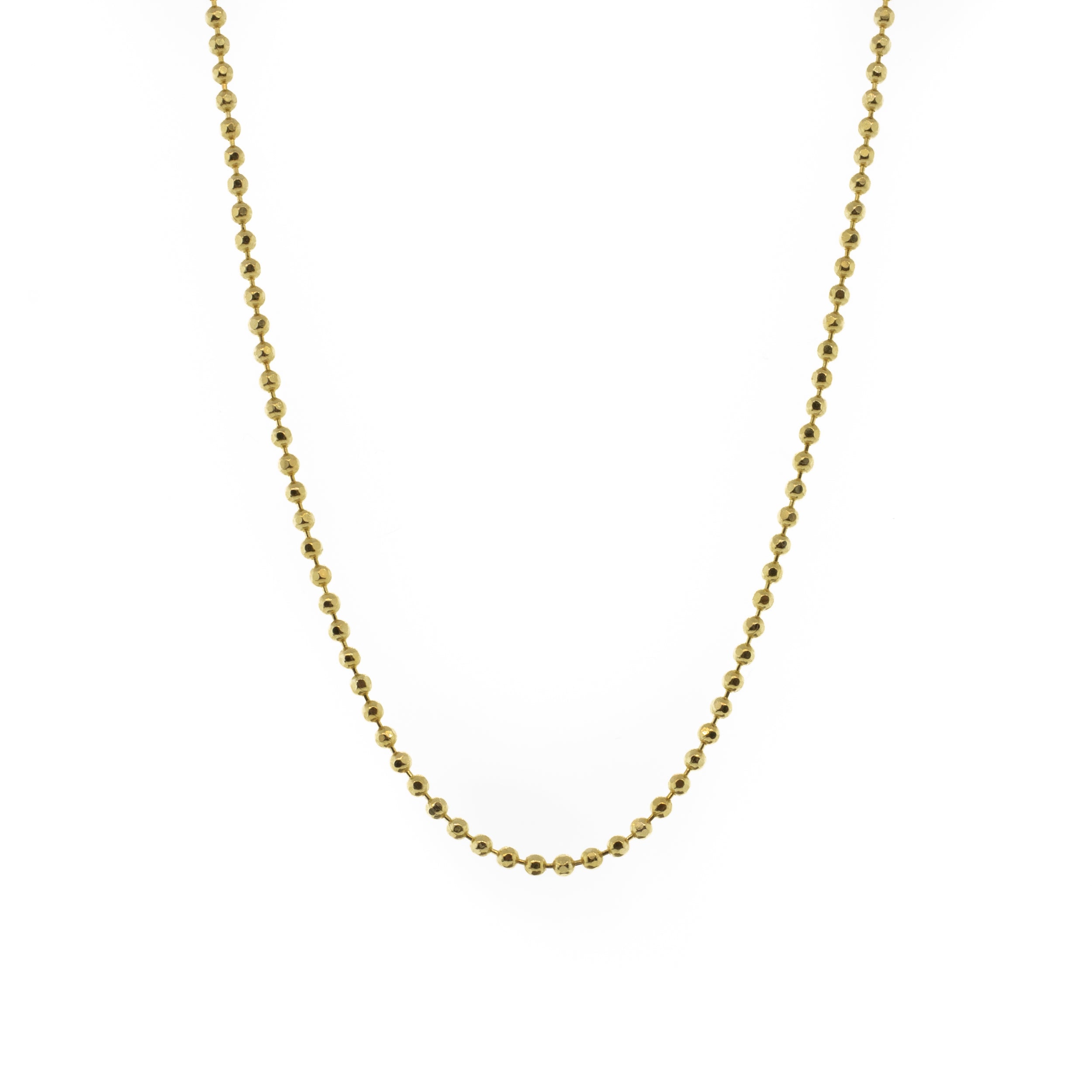 Gold ball outlet chain