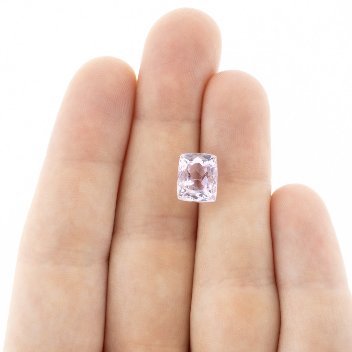 4.00ct Custom Radiant Cut Kunzite