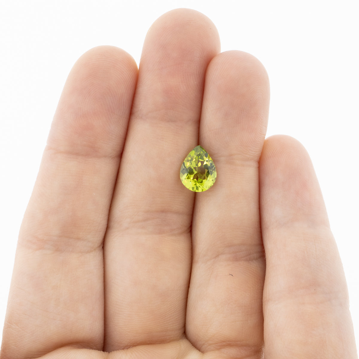 1.59ct Pear Cut Peridot