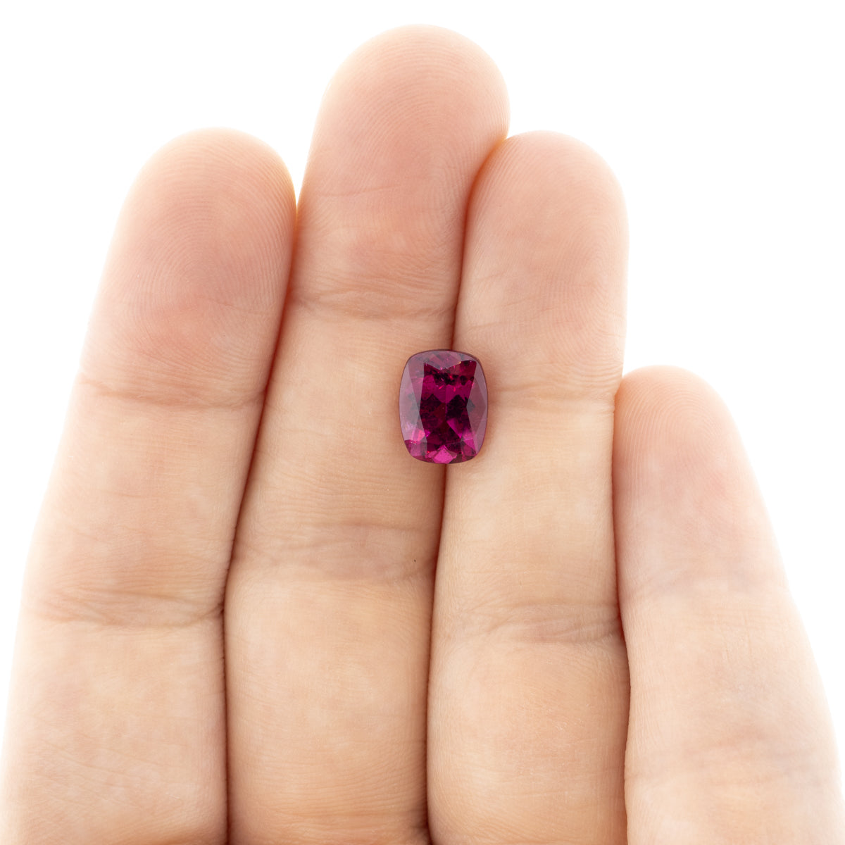 2.13ct Elongated Cushion Cut Rubellite Tourmaline