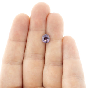 1.32ct Oval Grape Purple Spinel