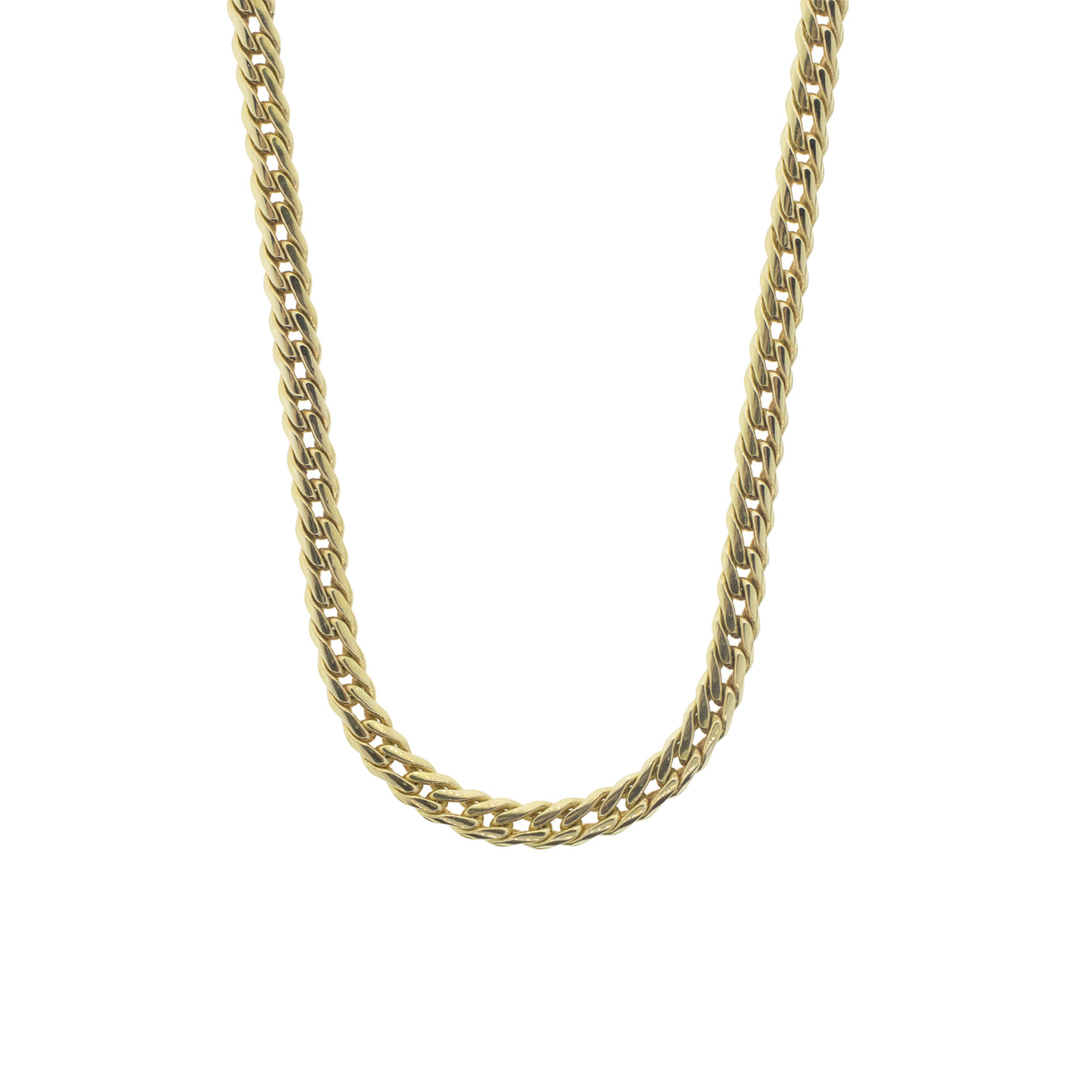 Italian Gold Flat Wheat Chain