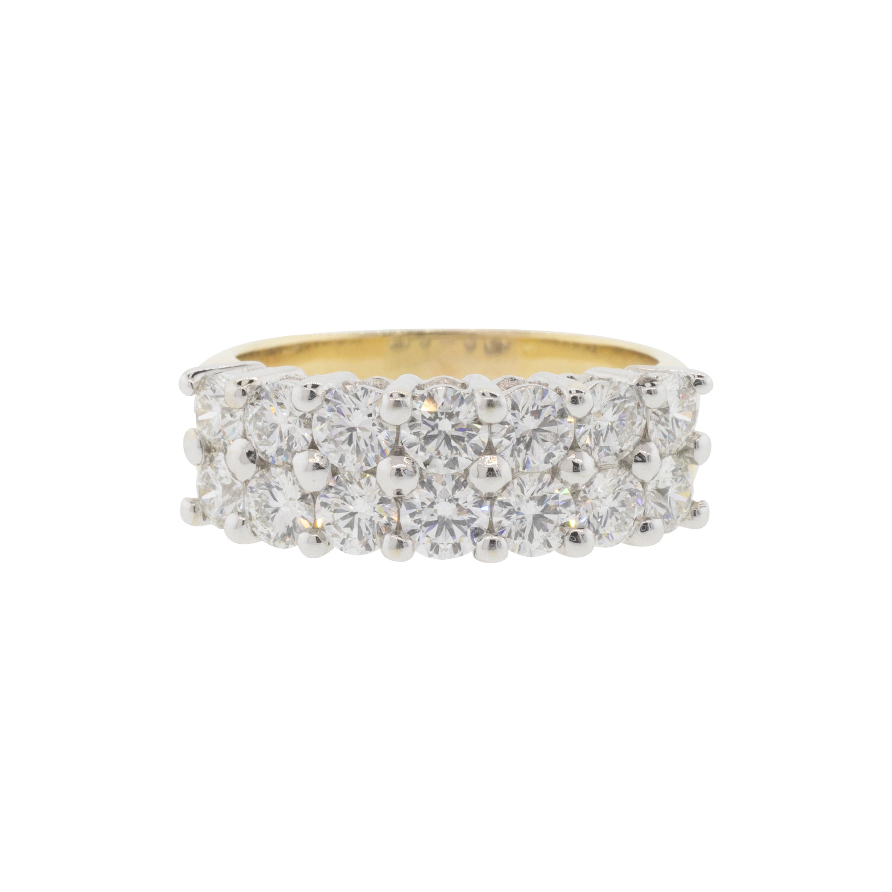 Mid-Century Two Carat Diamond Ring