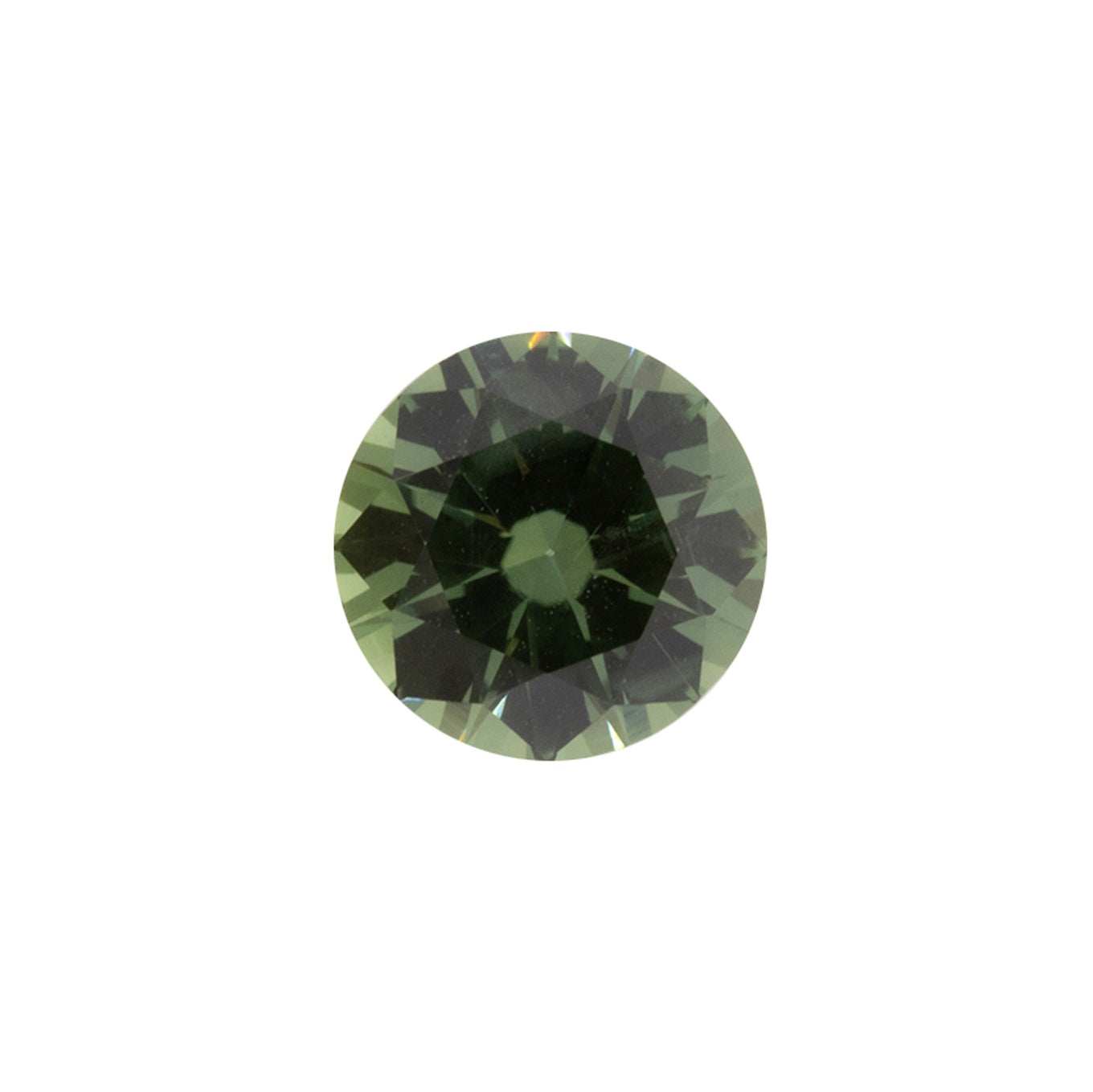 0.84ct Round Teal Montana Sapphire