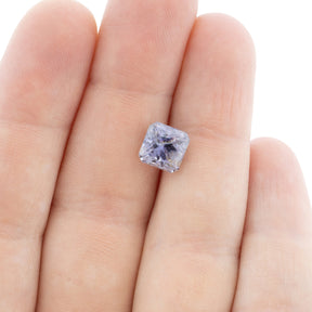 2.69ct Radiant Cut Purple African Sapphire