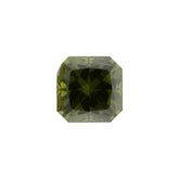 1.26ct Radiant Cut Brown / Green Color Change Tanzanian Sapphire