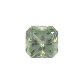 1.51ct Radiant Cut Teal Montana Sapphire