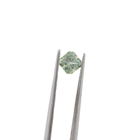 1.51ct Radiant Cut Teal Montana Sapphire