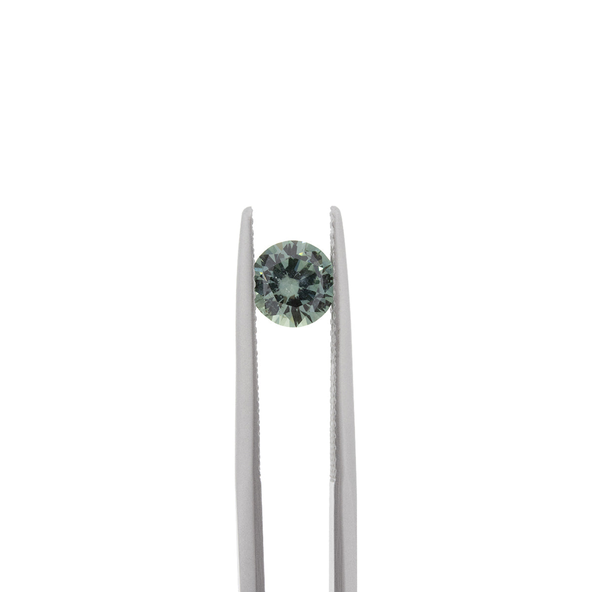 1.23ct Round Cut Teal Montana Sapphire