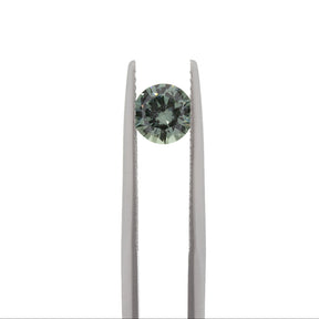 1.23ct Round Cut Teal Montana Sapphire