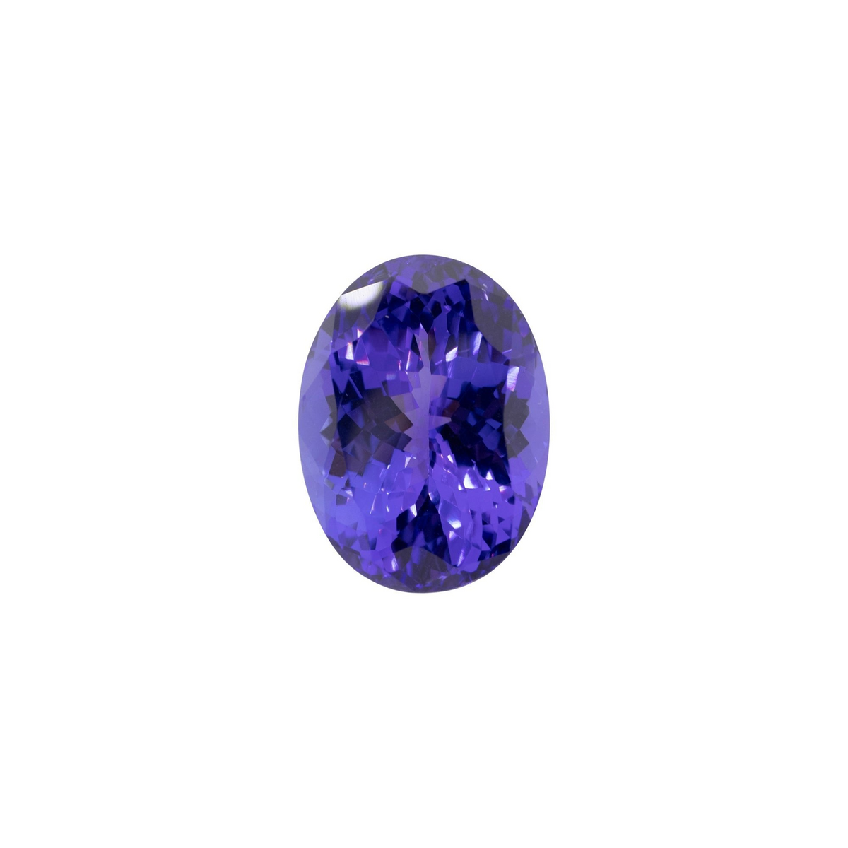 12.14ct Oval Natural Tanzanite