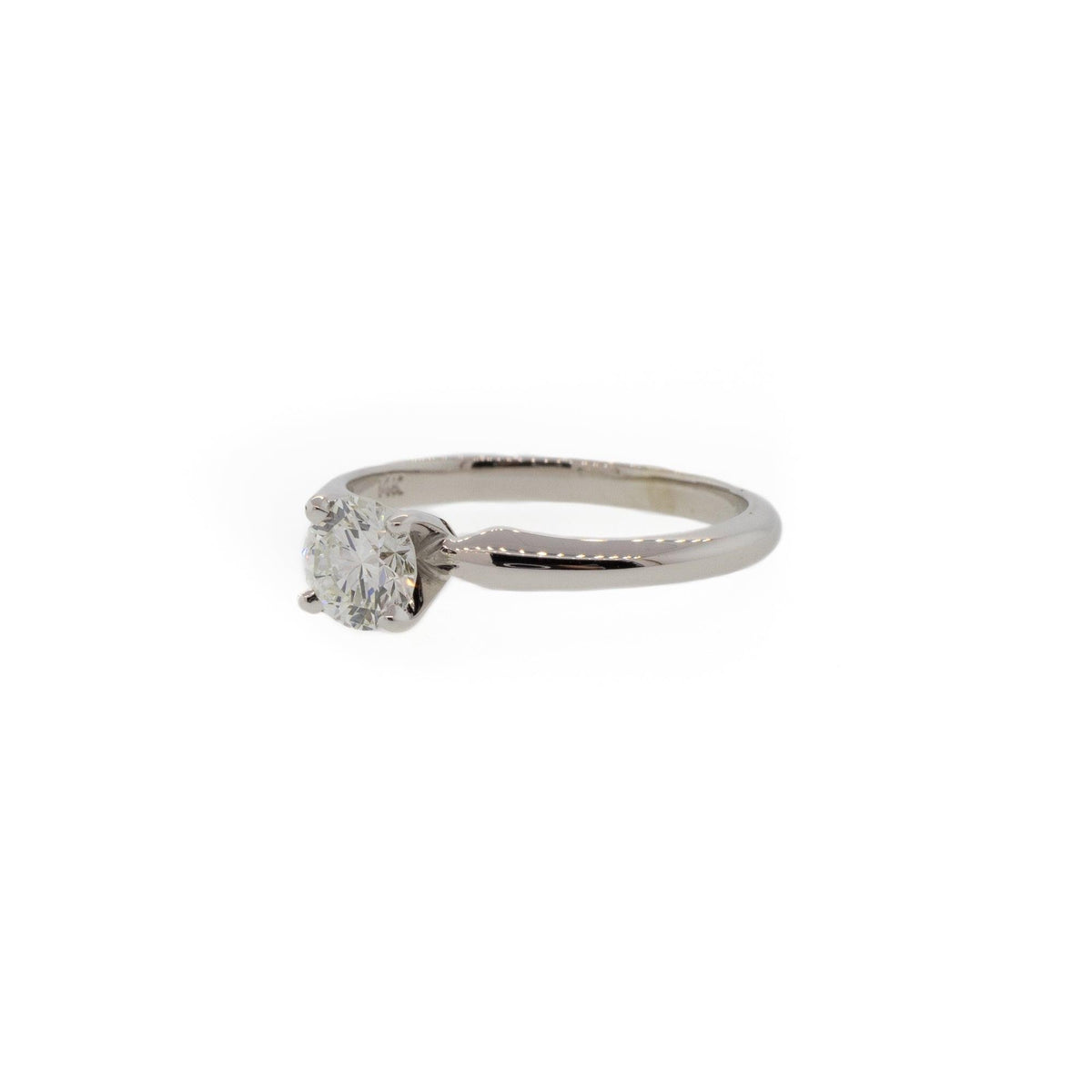Round Brilliant Canadian Diamond Solitaire Ring