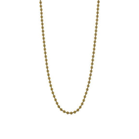 14K Yellow Gold 18" 1.80mm Ball Chain