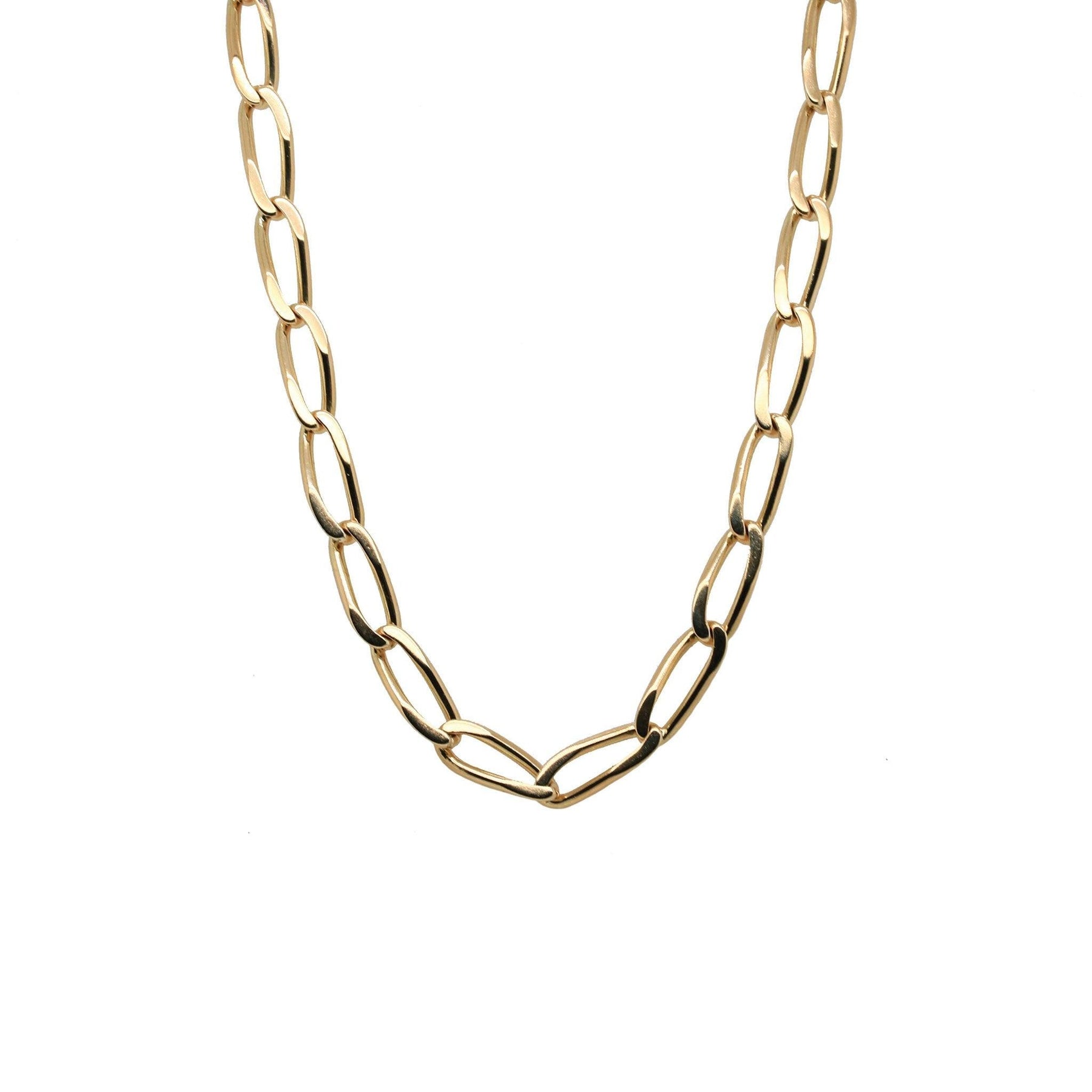 Yellow Gold Twisted Cable Link Chain