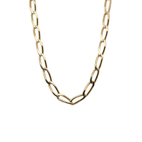 Yellow Gold Twisted Cable Link Chain