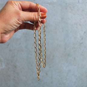 Yellow Gold Twisted Cable Link Chain
