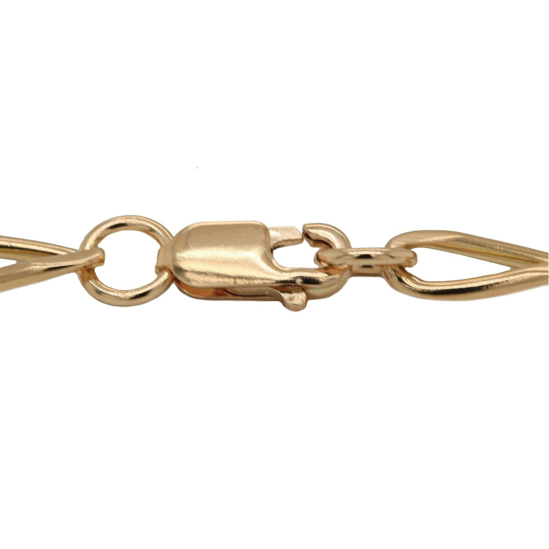 Yellow Gold Twisted Cable Link Chain