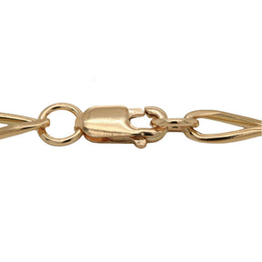 Yellow Gold Twisted Cable Link Chain