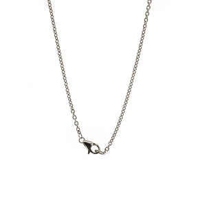 Art Deco Diamond & Pearl Platinum & Yellow Gold Brooch Necklace