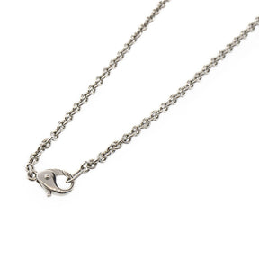 Art Deco Platinum Diamond Brooch Necklace