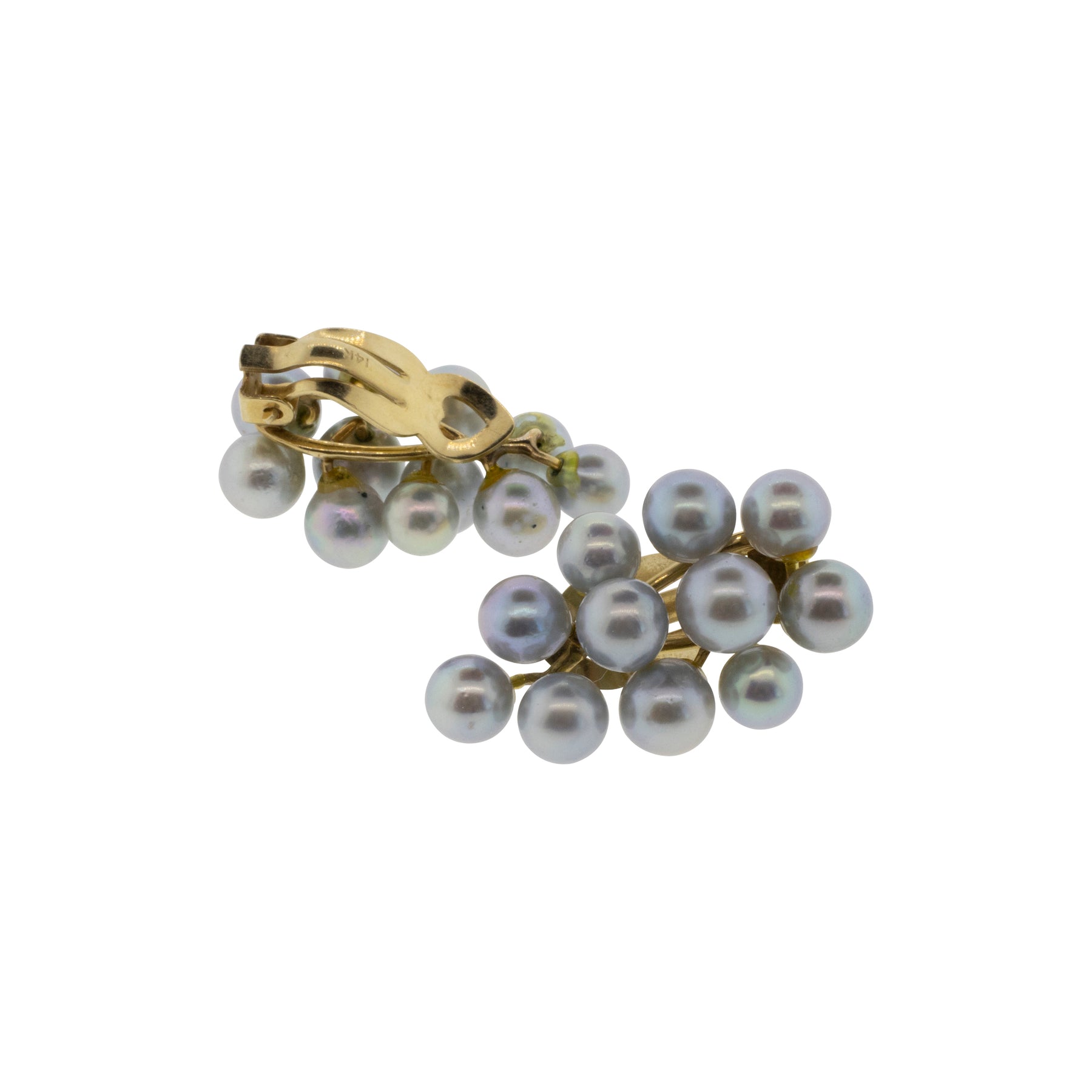 Fresh Water Cultured Pearl Clip-On Earrings