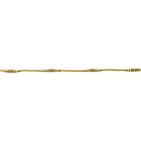 Bead & Mesh 18K Yellow Gold Bracelet