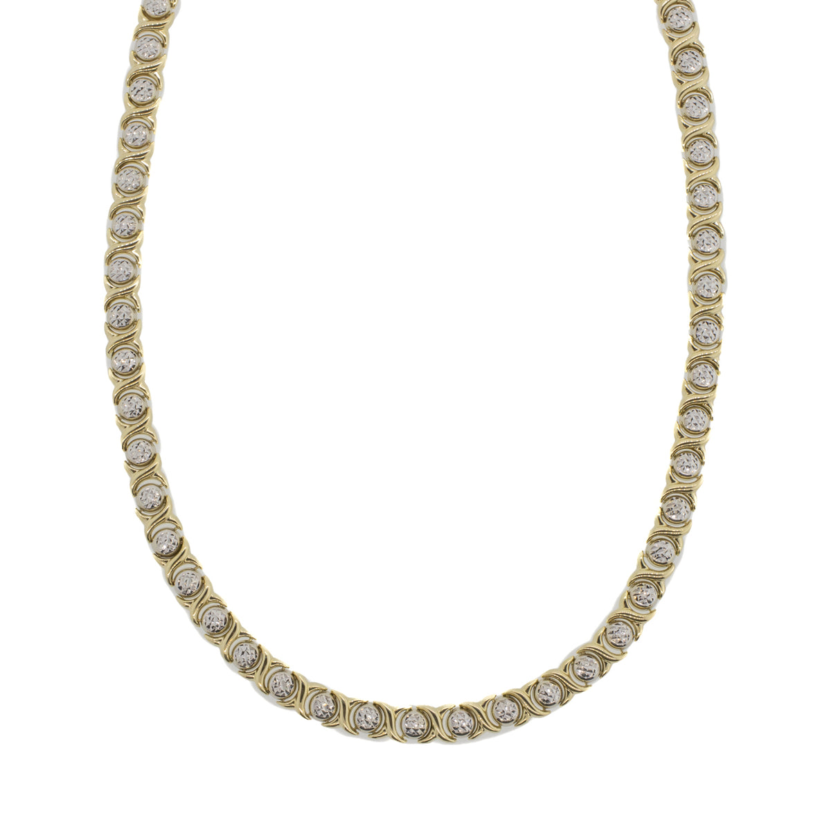 Faceted Turkish Link Necklace