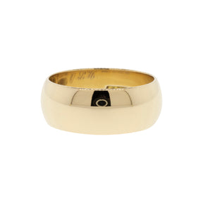 6.90mm Wide Half Round Cigar Band