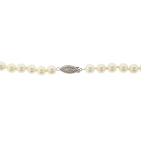 Off-White Akoya Pearl Necklace