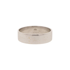 14K White Gold 5mm Wedding Band