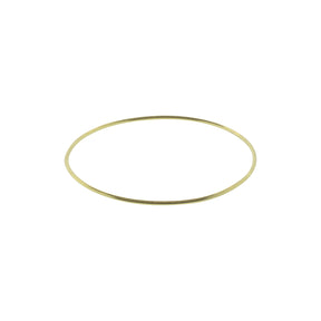 18K Yellow Gold 7.75" Bangle Bracelet