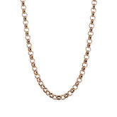 9K Rose Gold 19.5" Rolo Chain