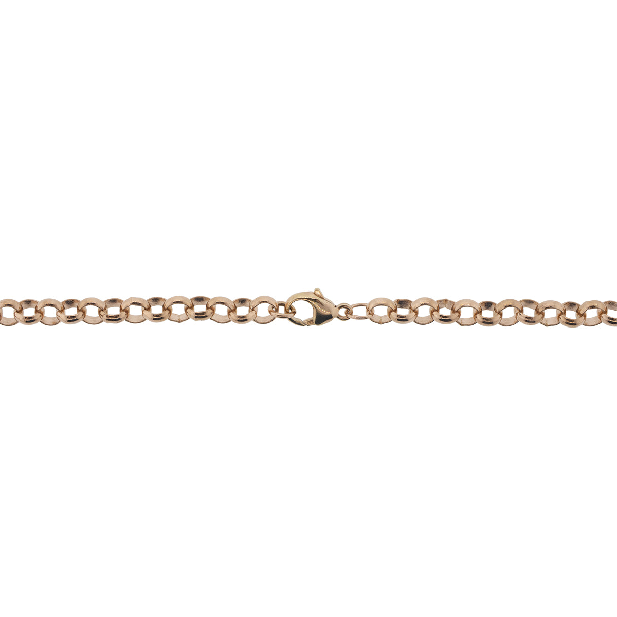 9K Rose Gold 19.5" Rolo Chain